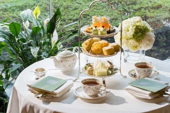 ホテル椿山荘東京「メロンアフタヌーンティー」