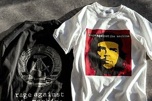 レイジ・アゲインスト・ザ・マシーン復刻Tシャツ、「Bombtrack」プリントなどビームスで発売