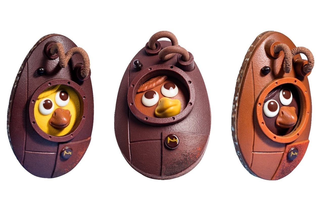 ラ・メゾン・デュ・ショコラ“ヒヨコ”が顔を出す潜水艦チョコ、イースター限定で