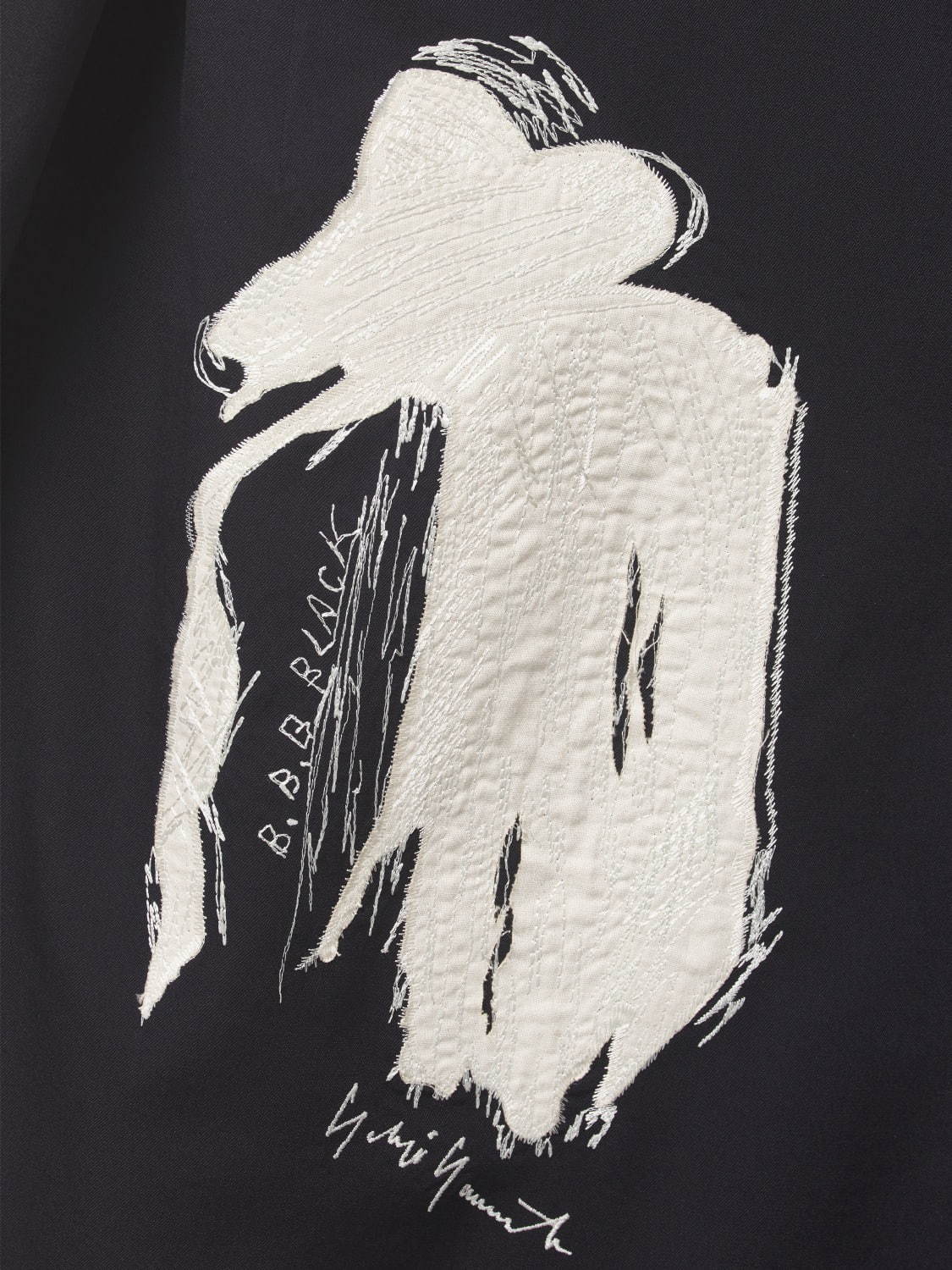 ヨウジヤマモト オム“山本耀司の墨絵”を刺繍で表現したジャケットなど、新宿・銀座・大阪の限定ストアで｜写真6