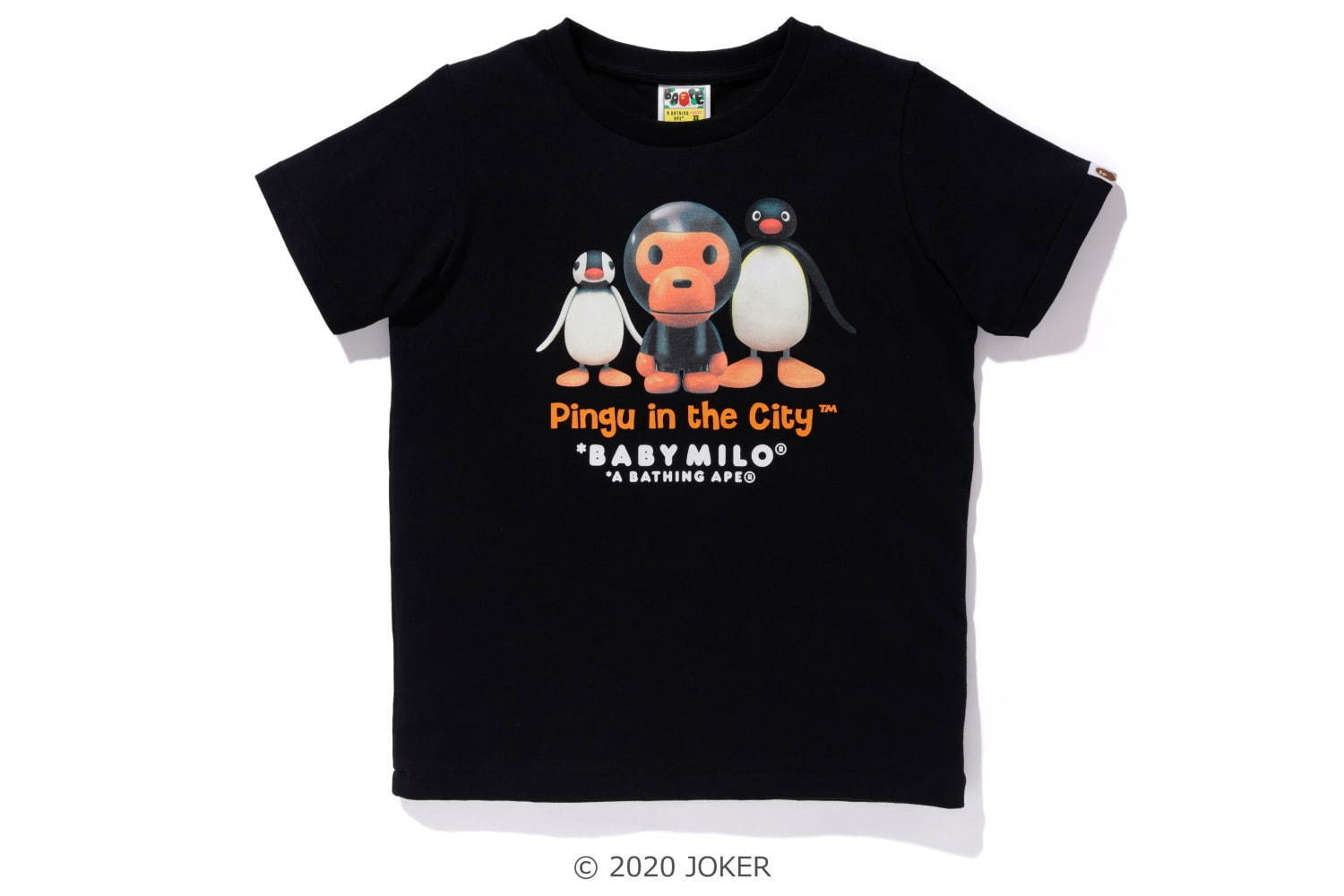 ベイプ × ピングー、“ペンギン”着ぐるみのベイビーマイロTシャツ＆ピングーなりきりフーディなど｜写真35