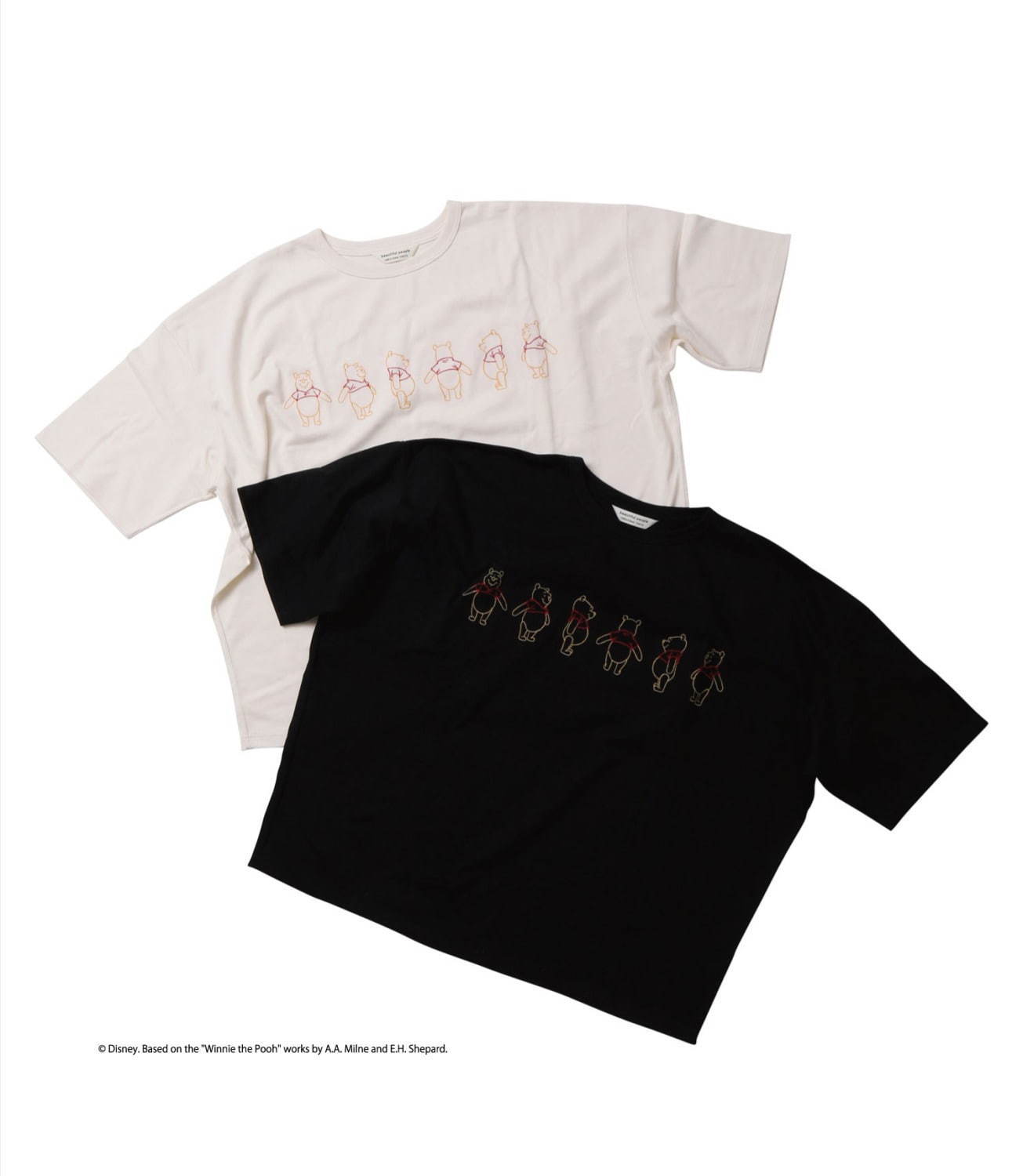 ビューティフルピープル“くまのプーさん”Tシャツが伊勢丹新宿で、バンド“スマパン”コラボアイテムも｜写真1