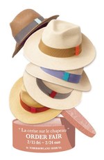 カラフルな自分だけのハットを - パリ帽子ブランドのラ・スリーズ・シュ・ル・シャポー、セミオーダーイベント開催｜写真1