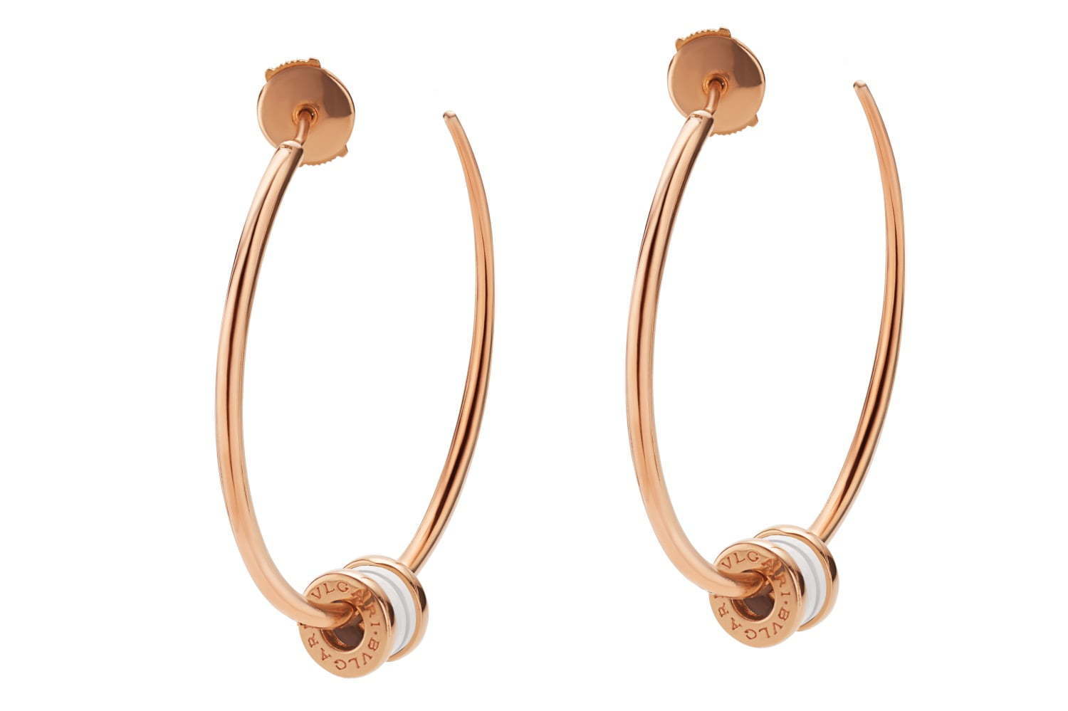 ブルガリ“ローマ・コロセウム”着想のジュエリー「ビー・ゼロワン」に新作フープイヤリング