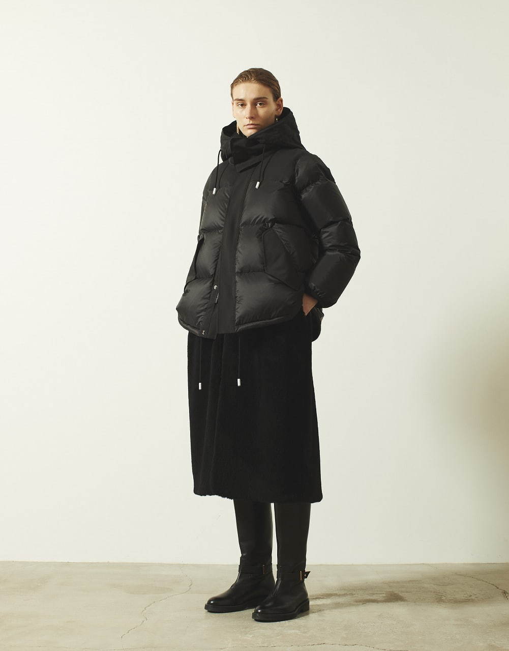 レディース 黒のブルゾンを使ったコーディネート ファッションプレス レディース 黒のブルゾンを使ったコーディネート ファッションプレス