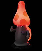 アンダーカバーのカラフルに光り輝く“キノコ”ランプ、ウィル・スウィーニー＆メディコム・トイとコラボ｜写真6