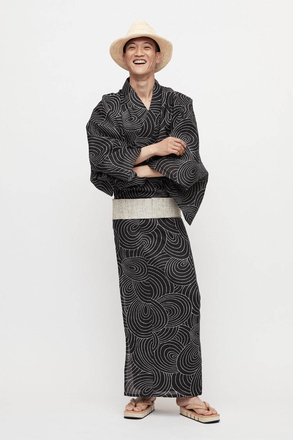 メンズきものテーラーy Sons 伊藤若冲の作品 柄ゆかた コモリの別注コートも ファッションプレス
