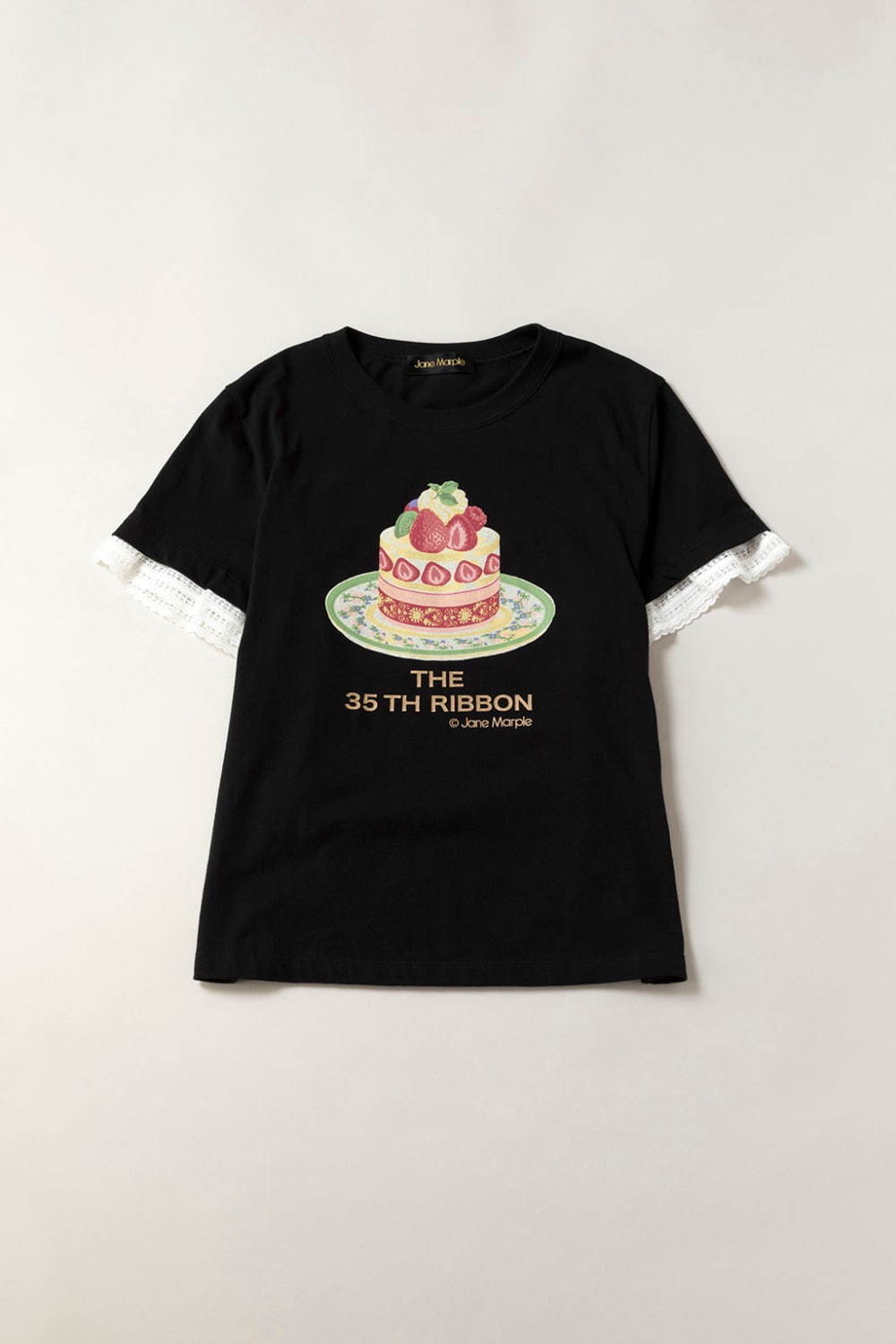 新品タグ付き チェックブラウス バースデーケーキ ジェーンマープル