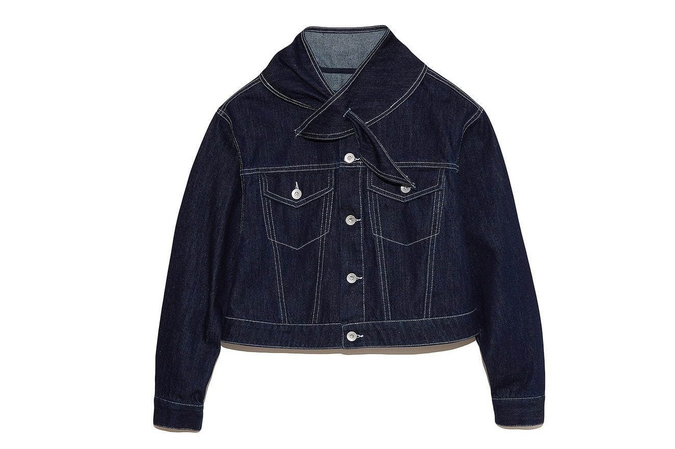 ファーファー「スイートマリン」な新作、“海辺の街並み”柄スカート＆スカーフ付きデニムジャケット