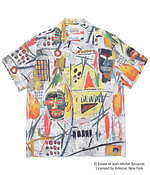 ワコマリア×ジャン＝ミシェル・バスキアのハワイアンシャツ、貴重なアート作品を全面プリント｜写真2