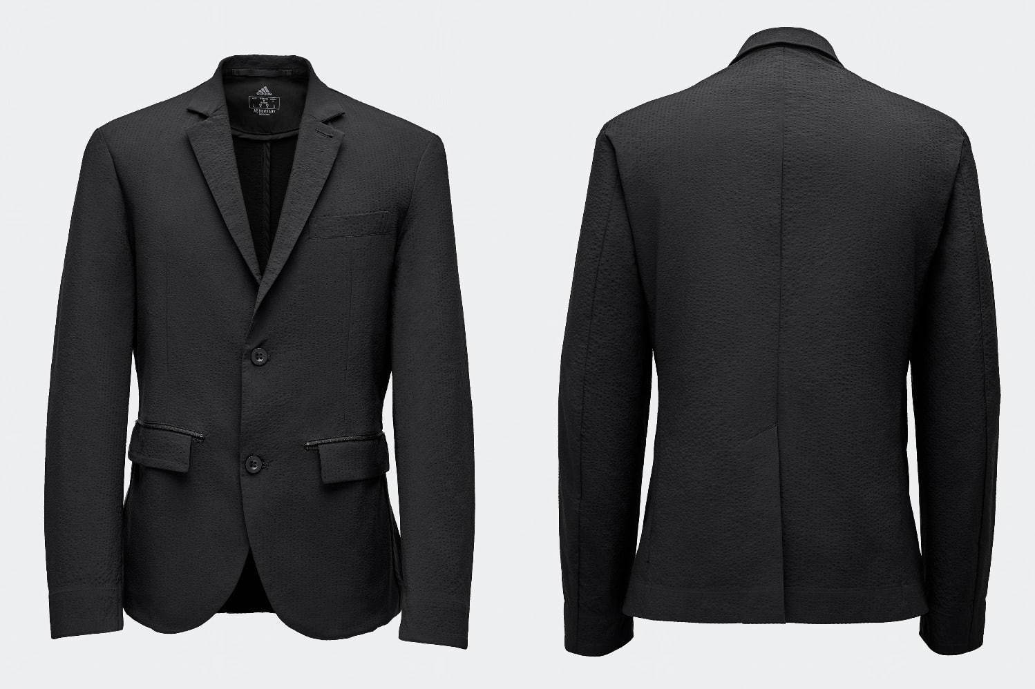 アディダスとイセタンメンズ共同開発 アイコン スーツ 新作 軽量なストレッチシアサッカー素材 ファッションプレス