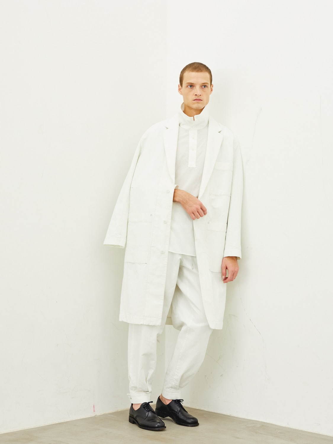 アトリエベトン 2020年春夏｜male ステンカラーコート