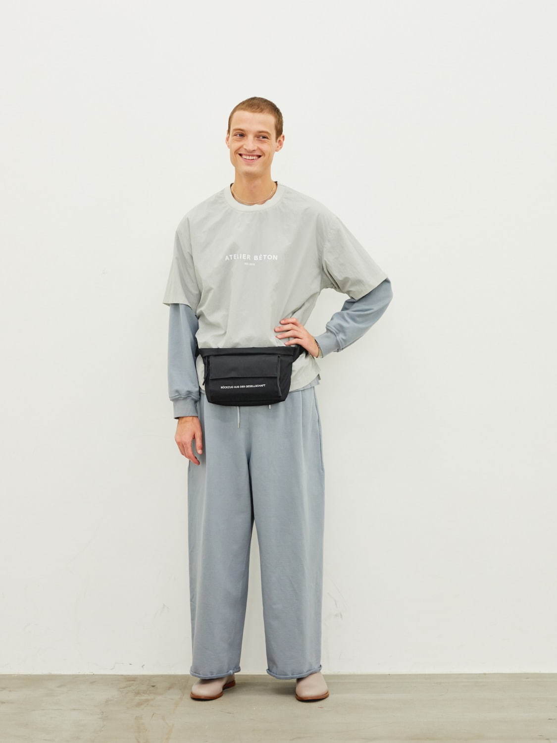 アトリエベトン 2020年春夏｜male イージー/ジョガーパンツ