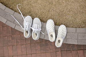 美品　vans×ローズバッド　ハイカット 美品vans×ローズバッドハイカット