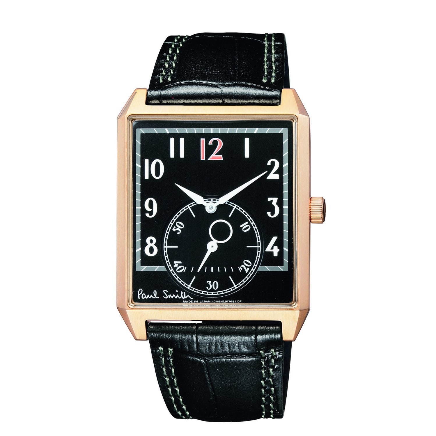 【希少】Paul Smith ポールスミス 腕時計 ビッグフェイス ブラックブラックサイズ