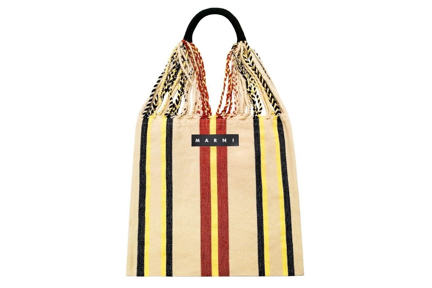 タグ付き美品☆MARNI マルニ☆ピクニックバッグ deepblue うめだ阪急