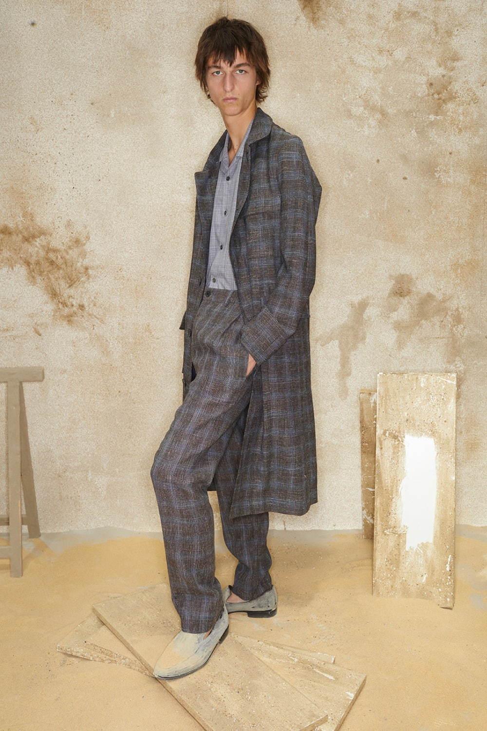 ステファン シュナイダー 2020年春夏｜male チェスターコート
