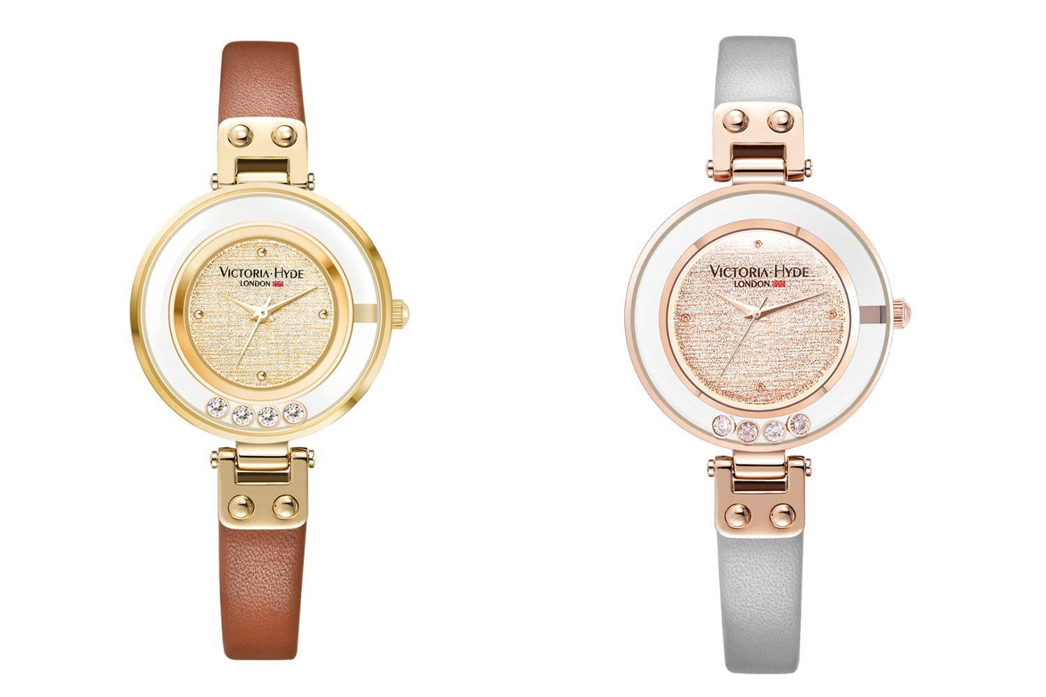 ヴィクトリア・ハイド ロンドンの新作腕時計、大粒クリスタルが“キラキラ”揺れ動くデザイン｜写真5