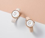 タックス“水面の波紋”モチーフのレディース腕時計、雫が落ちた水面を立体的な文字盤表現｜写真3