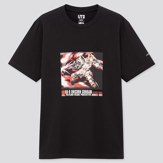 ユニクロUT×機動戦士ガンダム「ガンプラ」メンズTシャツ - 人気モビル 