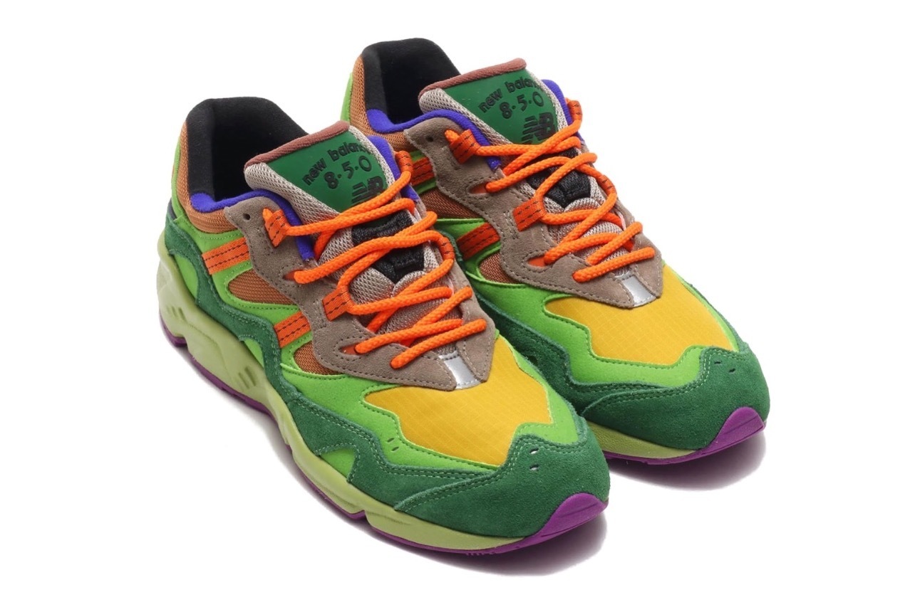 ニューバランス“Nロゴのない”スニーカー「ML850」“大自然”に着想を得たアトモス別注カラー