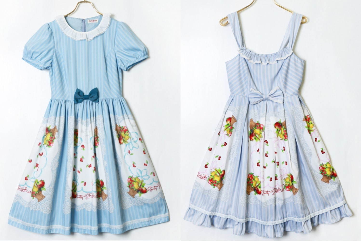 ブワンピー Emily Temple cute - フルーツバスケットノースリーブワンピース EmilyTempleCute グレーの通販 by  ももこのおみせ｜エミリーテンプルキュートならラクマ ださい - shineray.com.br