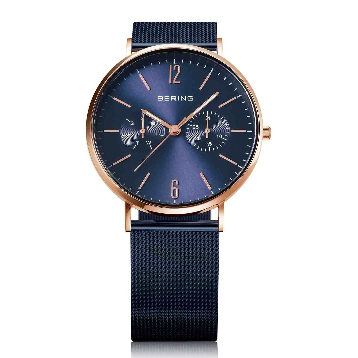 ベーリング“ストラップを変えられる”腕時計「チェンジズ」新色、ローズ 