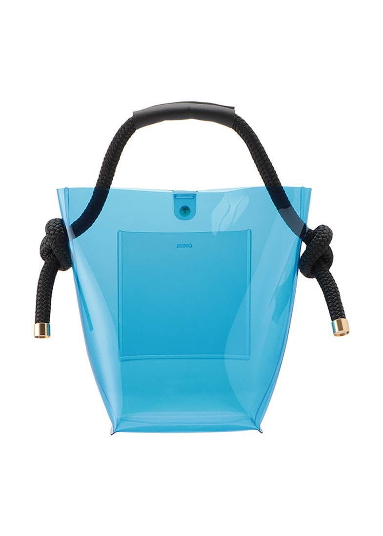ズッカ、PVC素材のスケルトンバッグ - 定番ヨットロープバッグの新作｜写真3
