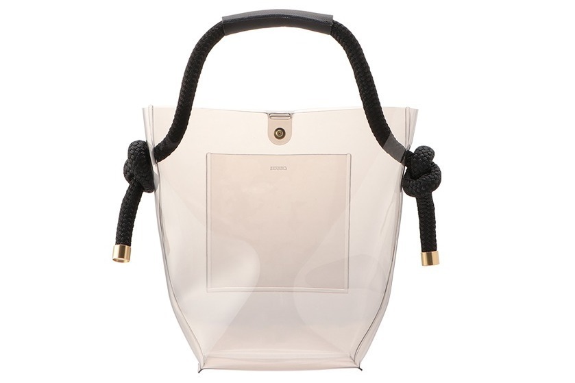 ズッカ、PVC素材のスケルトンバッグ - 定番ヨットロープバッグの新作