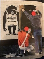 バンクシーの作品集『BANKSY CAPTURED』バンクシーの右腕