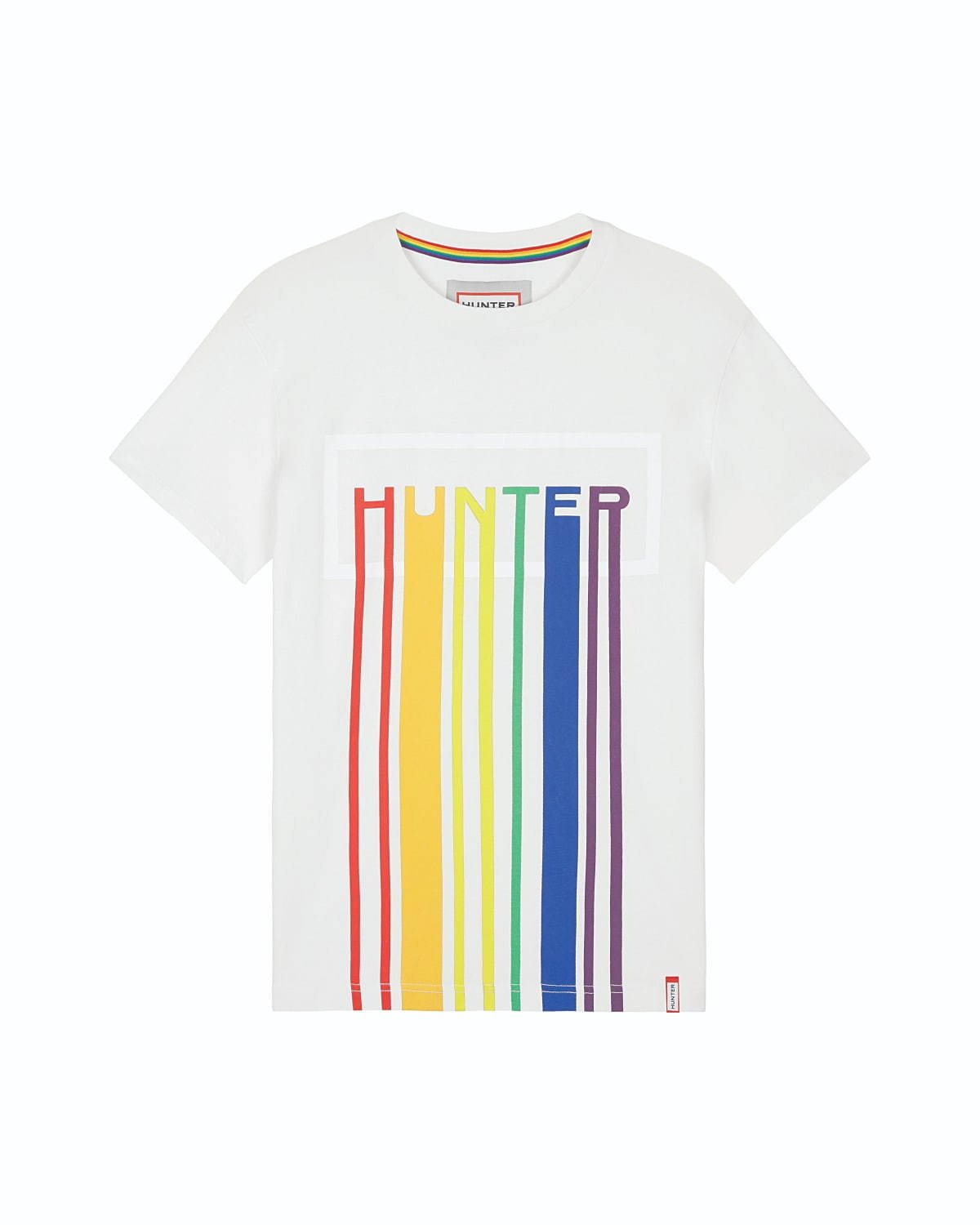 〈ハンター〉“レインボー”ロゴTシャツ