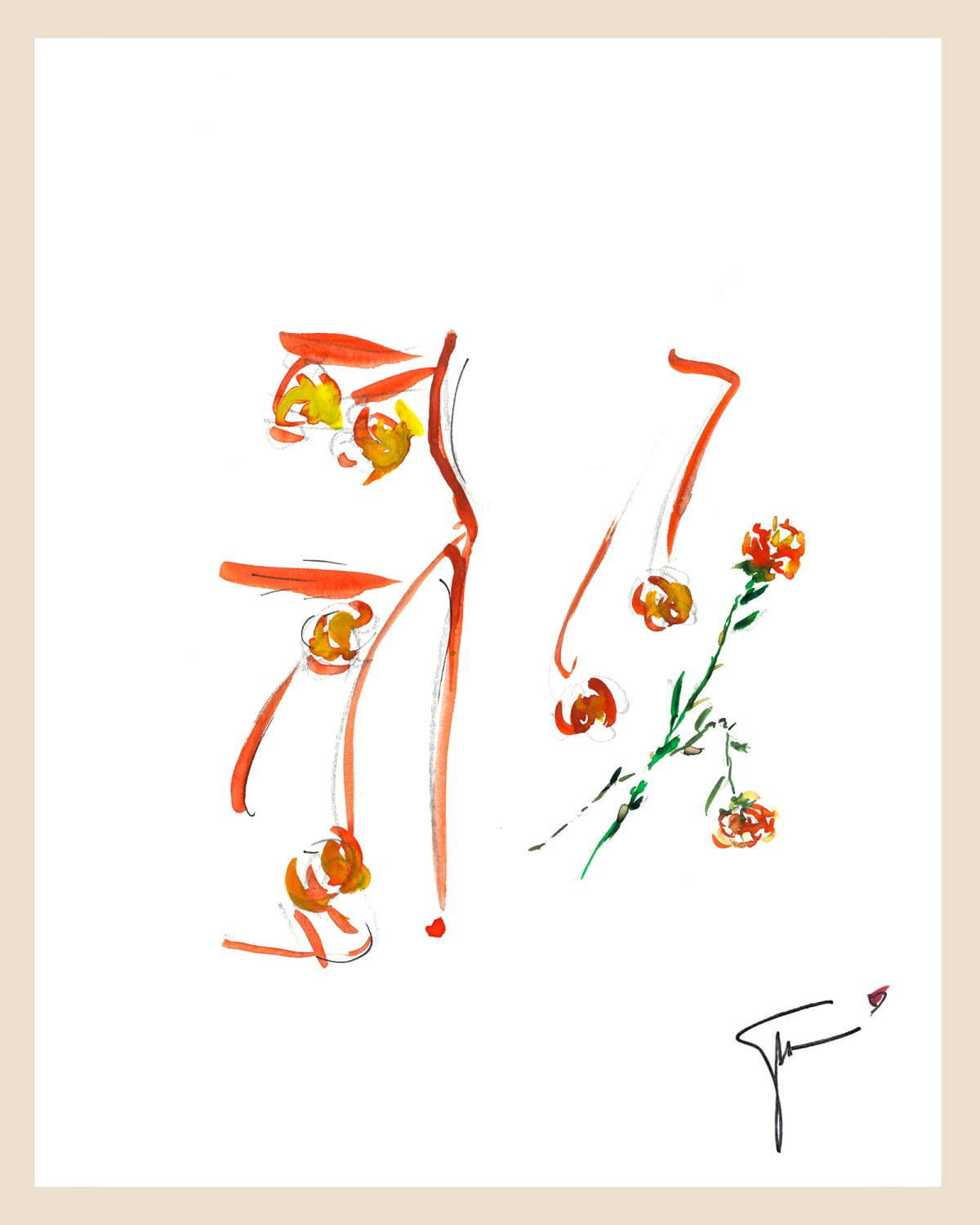 ジュゼッペ ザノッティ“バラの蕾”を飾った新作レディースグラディエーターサンダル｜写真9