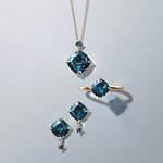 スタージュエリー“地球”モチーフのジュエリー、ラピスラズリをとじ込めたリングや天然石ピアス｜写真3