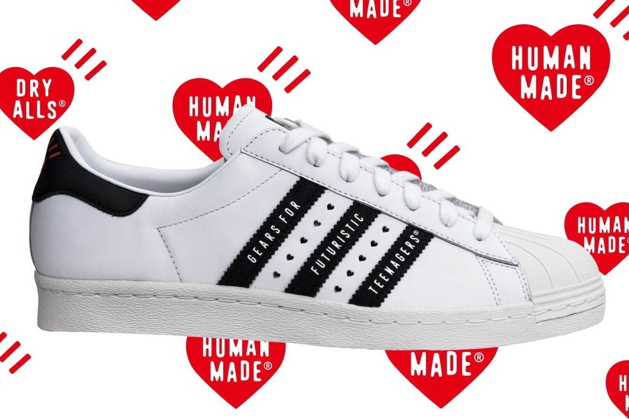 ADIDAS 20aw SUPERSTAR80s HUMAN MADEアディダス