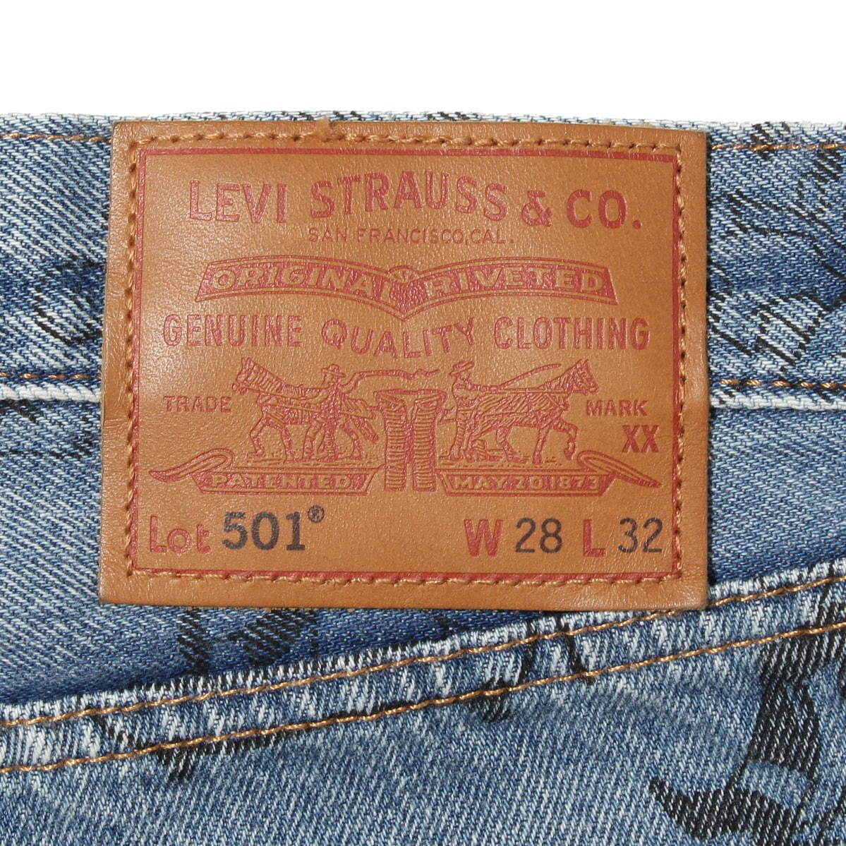 リーバイス(Levi's) シュリンク トゥ フィット 501｜写真4