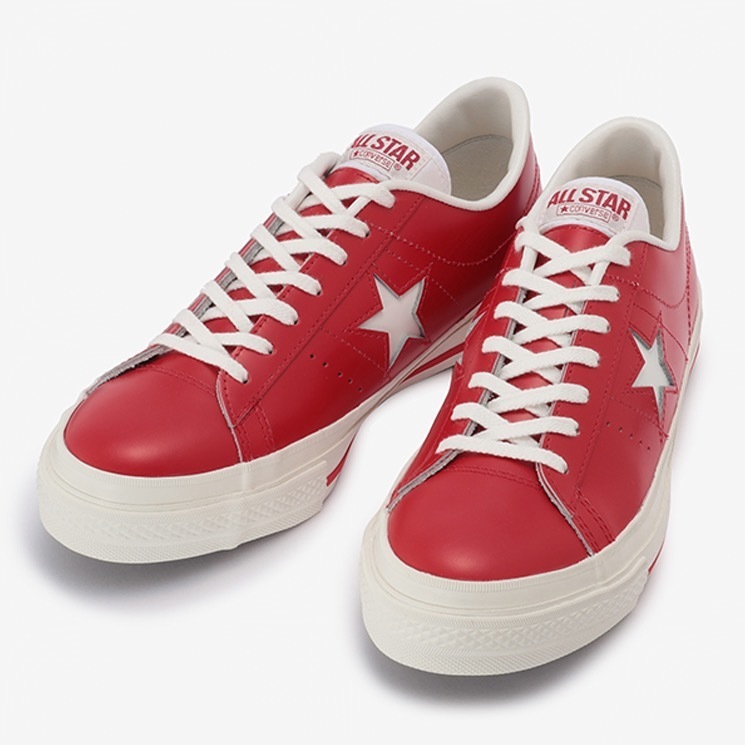 30000円になりませんかコンバース ワンスター レザー レッドCONVERSE ONE STAR J