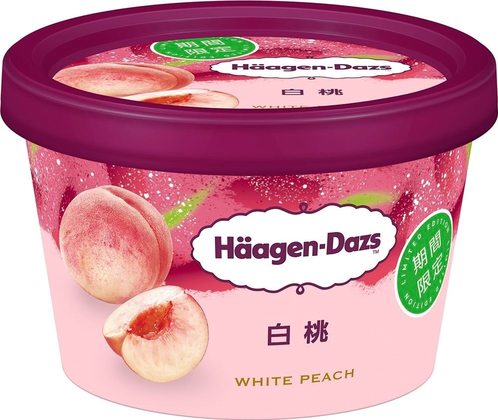 ハーゲンダッツ(Häagen-Dazs) 白桃｜写真1