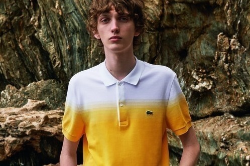 ラコステの新作ポロシャツ、グラデーション＆マルチカラーで - リゾート着想の鮮やかなカラー