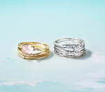 Canal 4℃新作“チャームを変えて楽しむ”ピアスセットや天然石のリング｜写真2