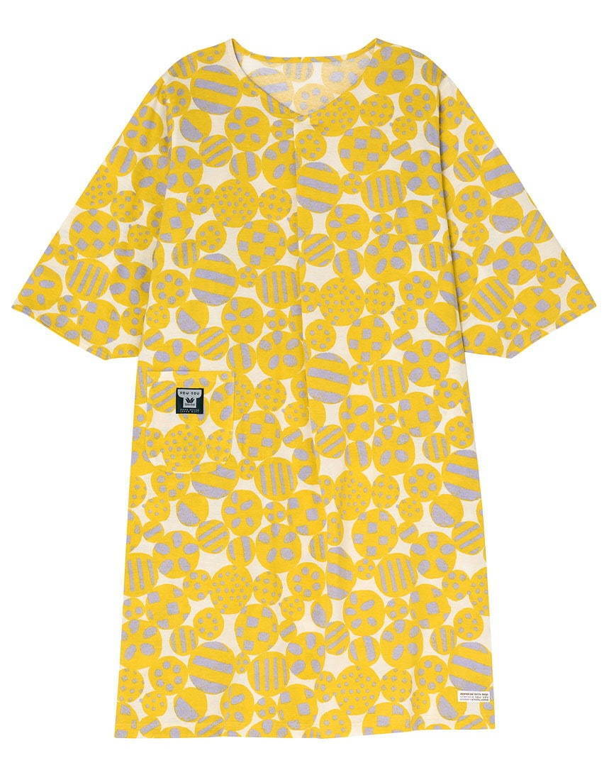 【新品タグつき】ツモリチサトスリープ　デニム風ワンピース　ルームウェア　薄手 tsumori chisato SLEEP（ツモリチサト スリープ）の「【ルーム