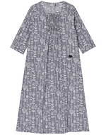 ワコールの20年春夏ルームウェア、ツモリチサトスリープの“デニム”風チュニックワンピなど｜写真10