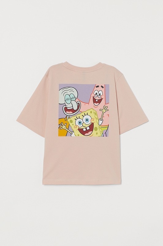 H&Mがスポンジ・ボブとコラボ、パトリックやイカルドらを描いたTシャツやスニーカーなど｜写真2