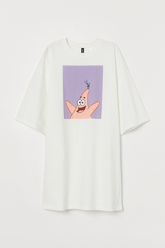 H Mがスポンジ ボブとコラボ パトリックやイカルドらを描いたtシャツやスニーカーなど ファッションプレス