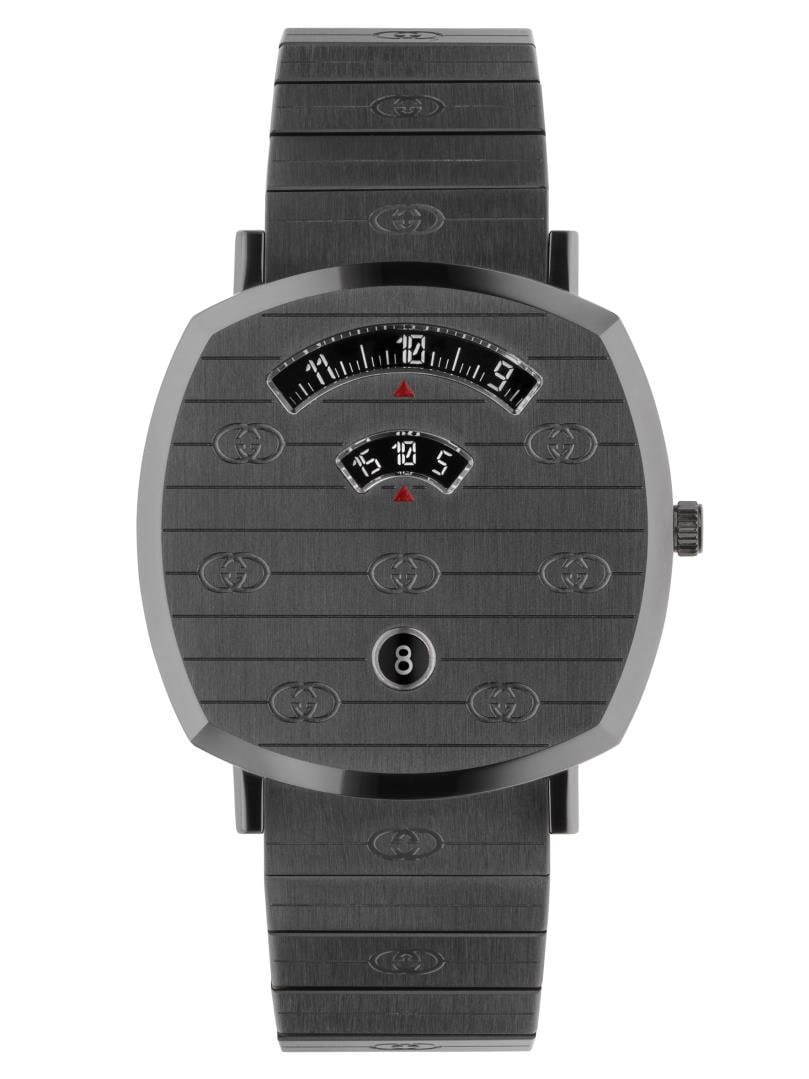 グッチの新作腕時計、“カタカナロゴ”の日本限定「グリップ」やビー(ハチ)の秒針が回転するウォッチ - ファッションプレス
