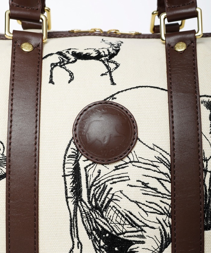 ハンティング・ワールドから象やウサギなど“動物”刺繍のバッグ、米アーティストとコラボ｜写真5