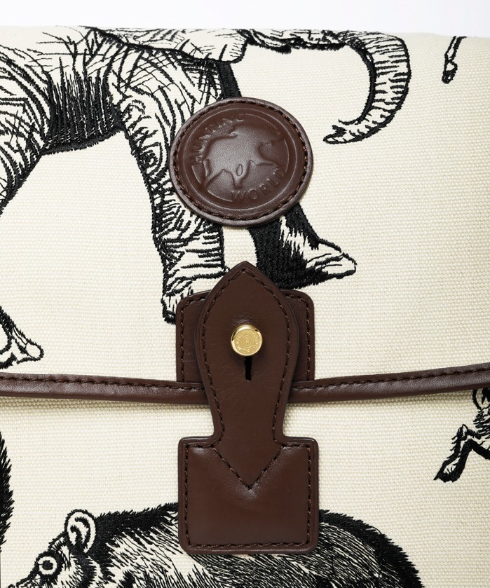 ハンティング・ワールドから象やウサギなど“動物”刺繍のバッグ、米アーティストとコラボ｜写真13