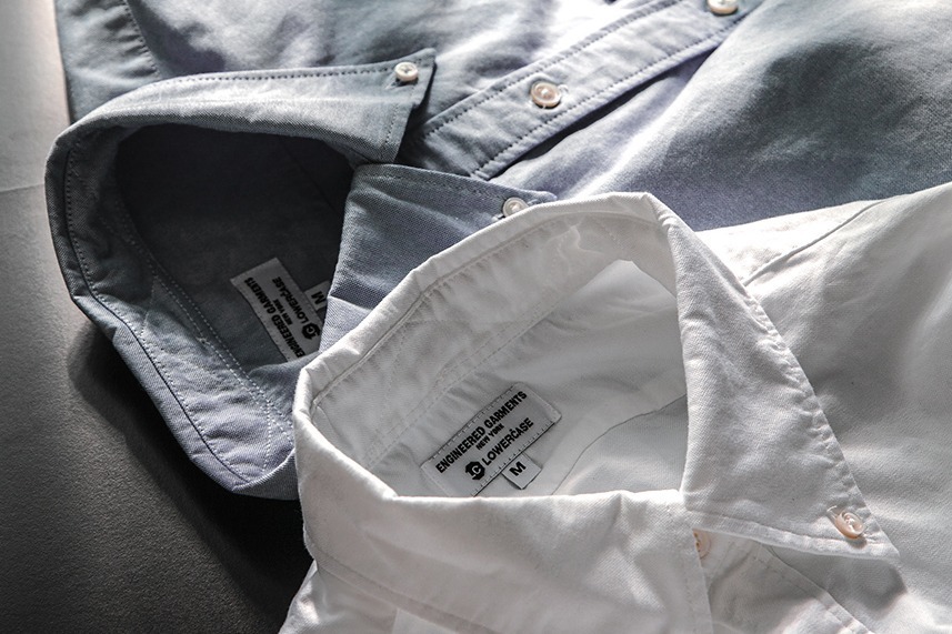 エンジニアド ガーメンツ×ロウワーケース、長袖＆半袖のメンズボタンダウンシャツ