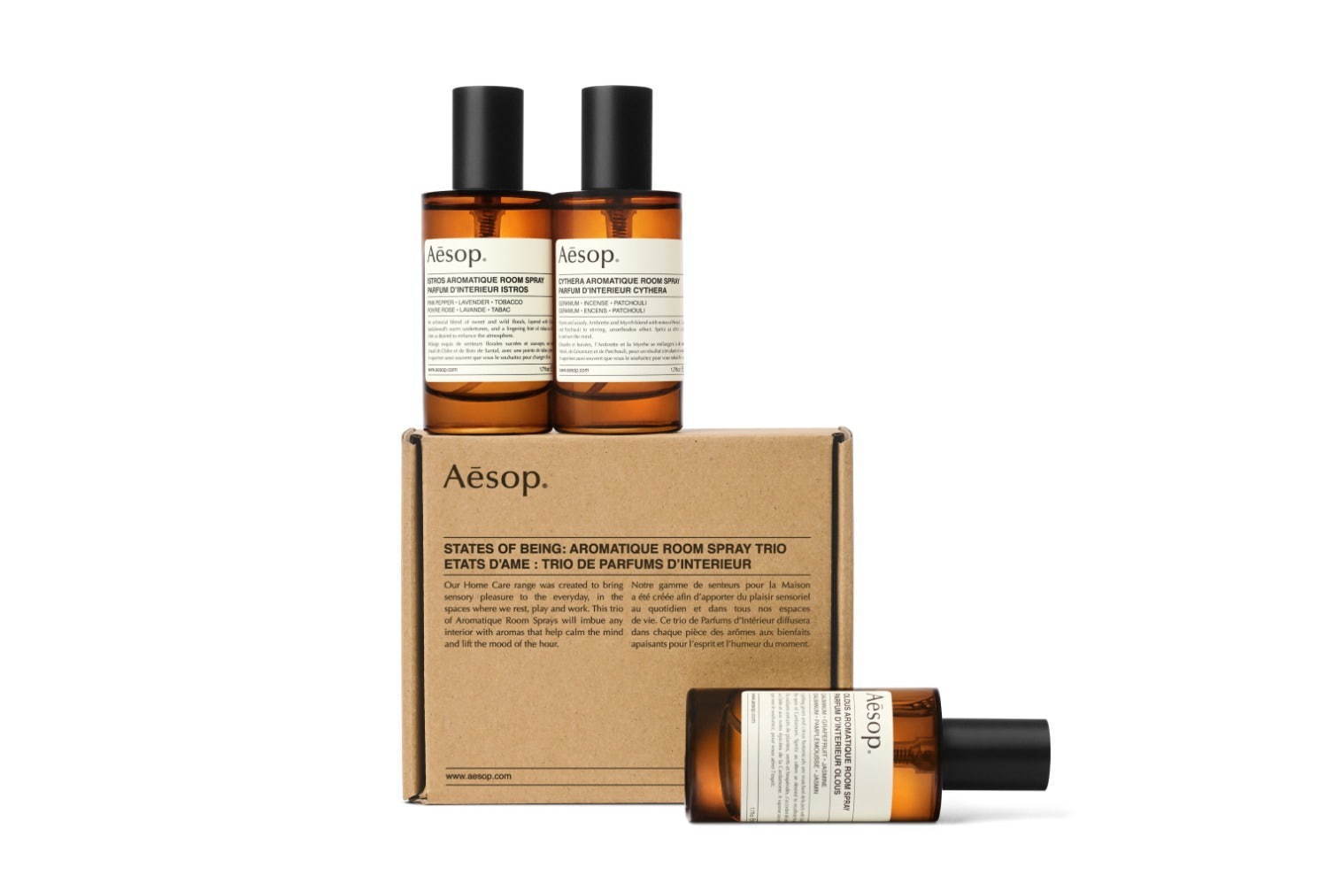 「値下げ」Aesop イソップ　ルームスプレー【イストロス・オロウス・キティラ】