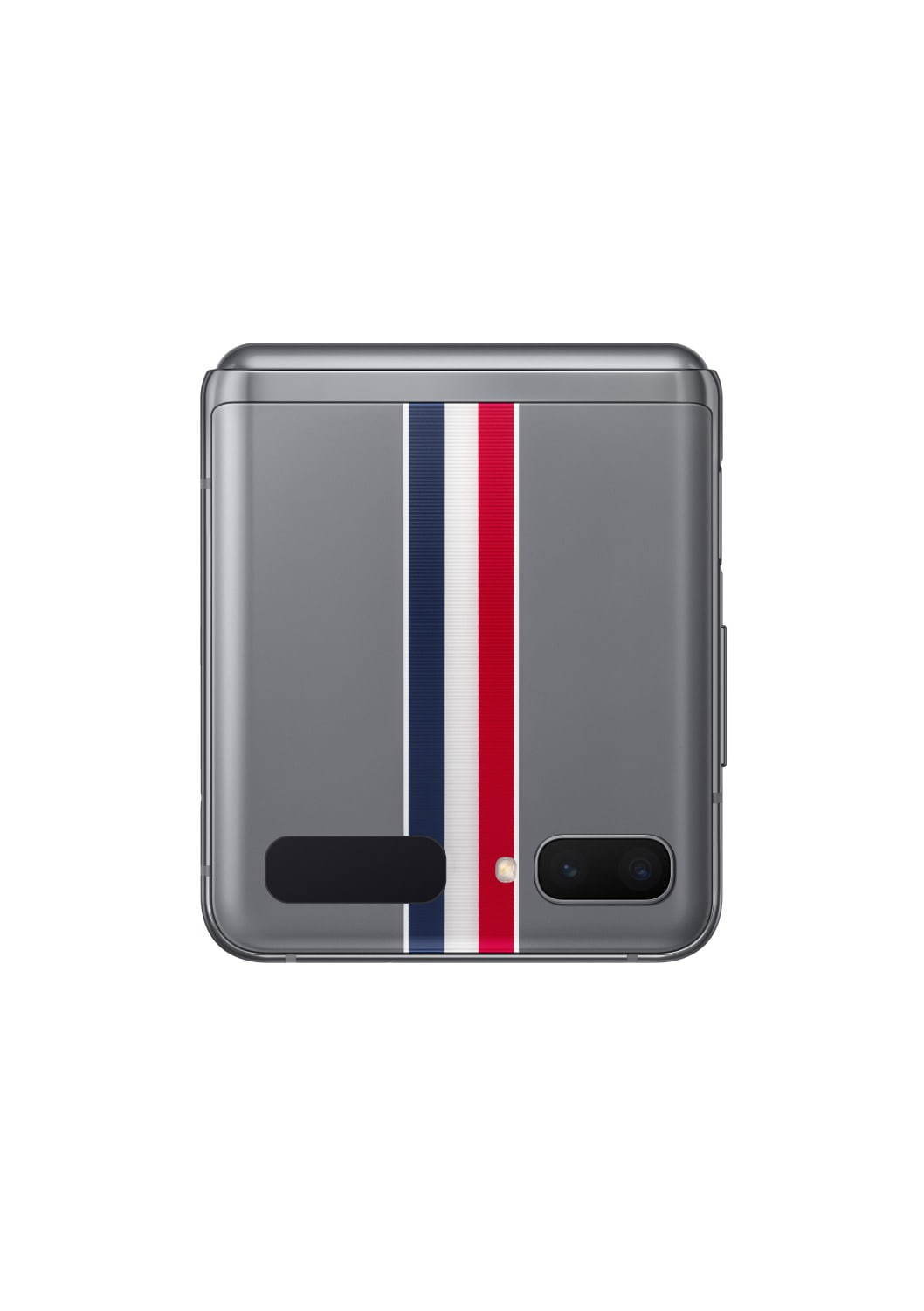 トム ブラウン×サムスンの折り畳みスマホGalaxy Z Flip、スマートウォッチやイヤホンも同梱 - ファッションプレス
