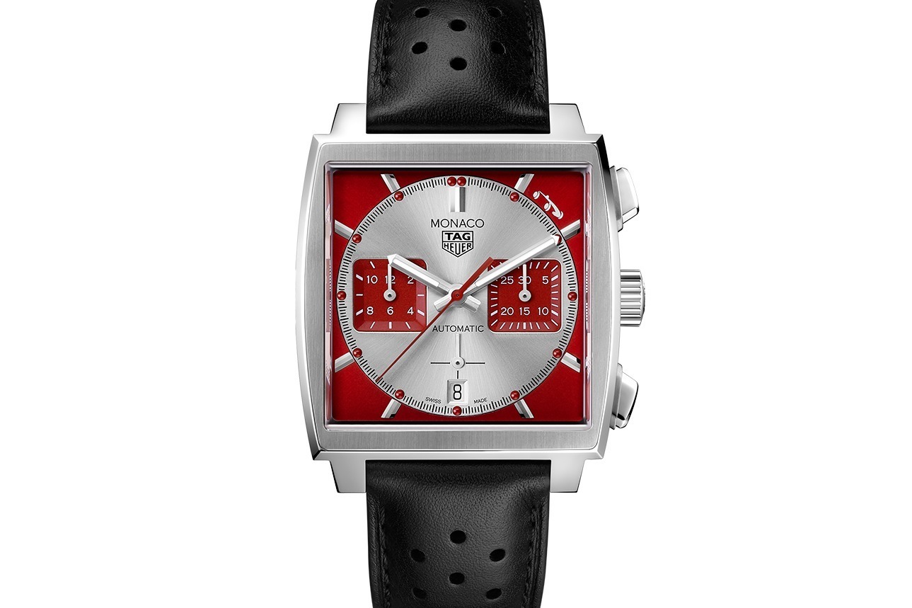 ムーブメント｜タグ・ホイヤーの限定腕時計、“スポーツカー”着想の赤×白カラー＆車のロゴ入りダイヤル